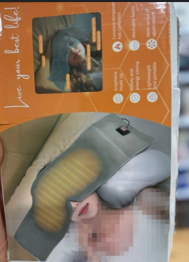 Máscara Térmica Alivio para Ojos Cabeza