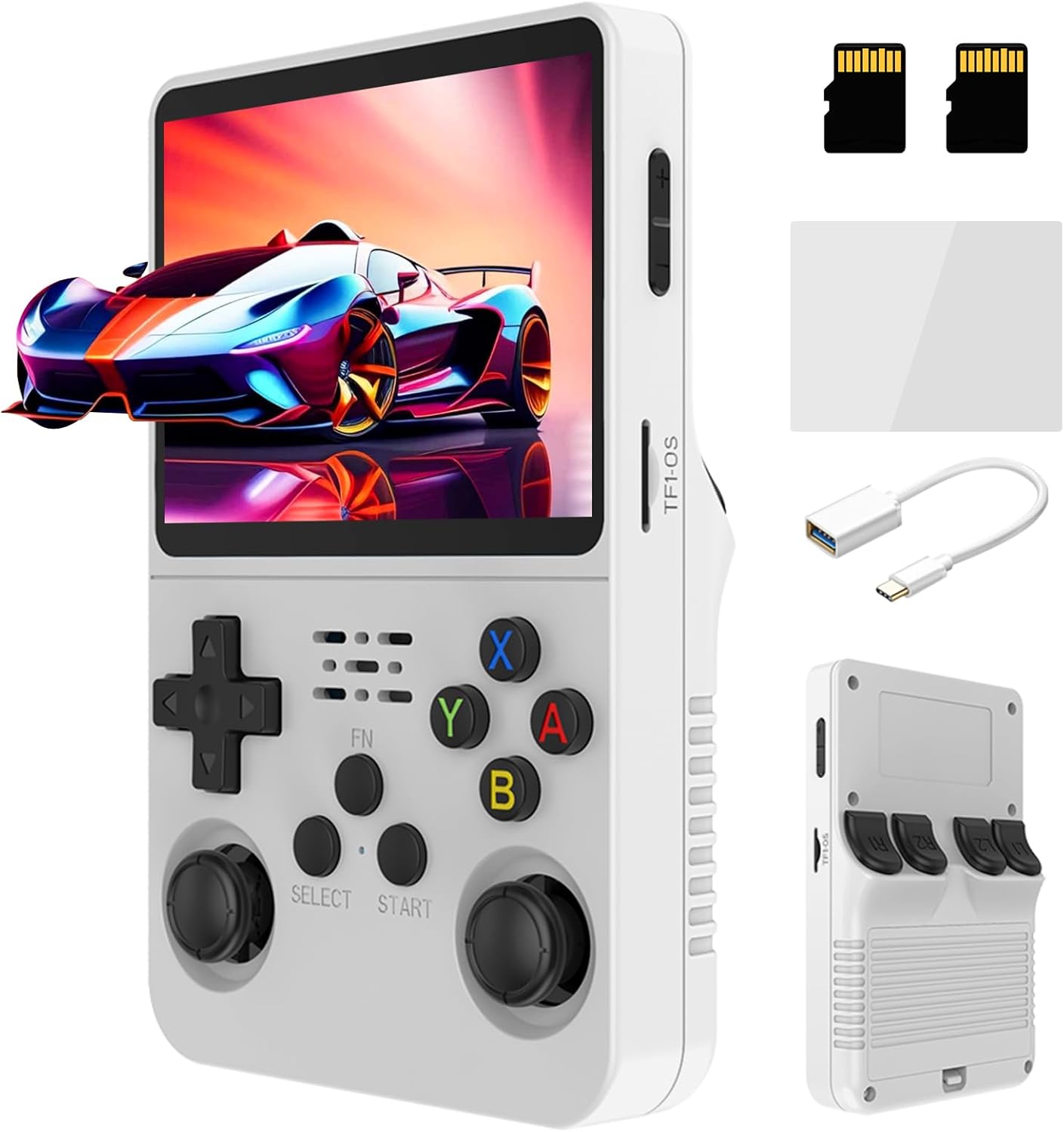 Vista 3 de Consola De Videojuegos R36S - CONSOLA R36S: NEGRO