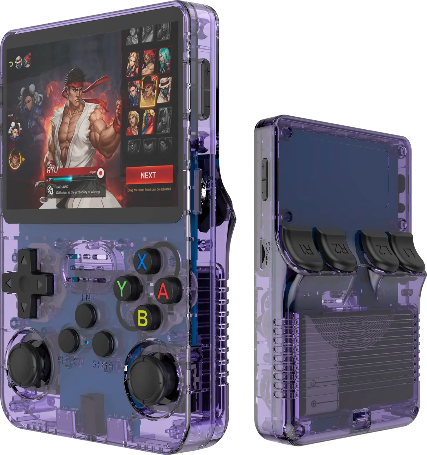 Vista 2 de Consola De Videojuegos R36S - CONSOLA R36S: NEGRO