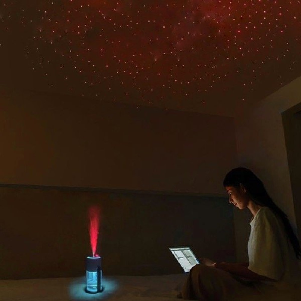 Miniatura 4 de Humidificador Proyector Con Luces