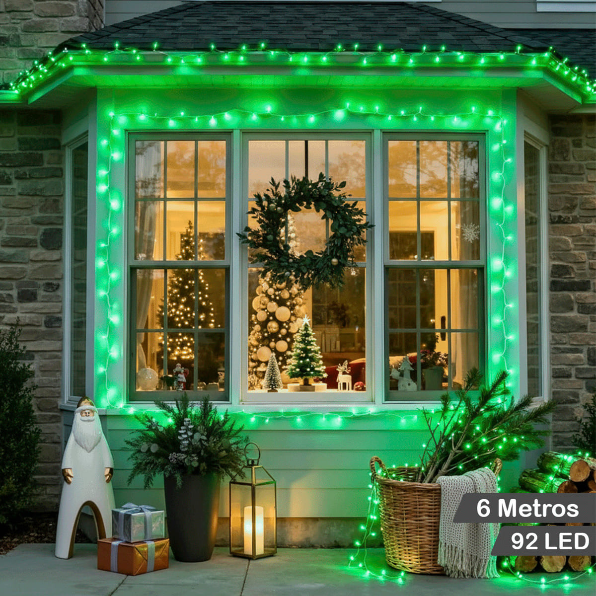Extensión de Luz LED Verde 6M 1405-E100L