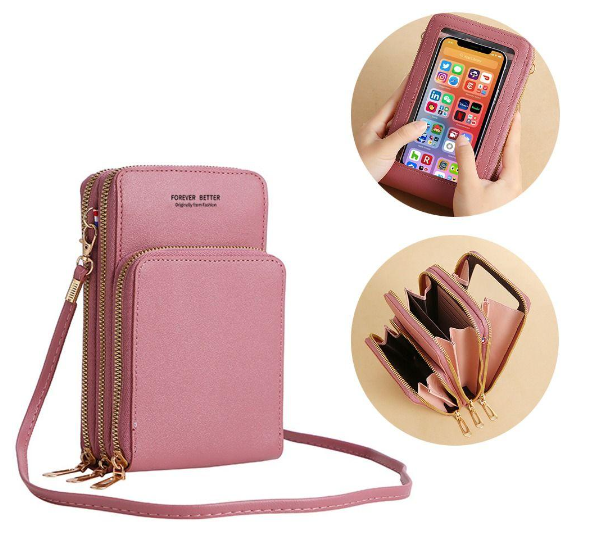 Bolsa Portacelular de Lujo 3 Bolsillos - Vista 1