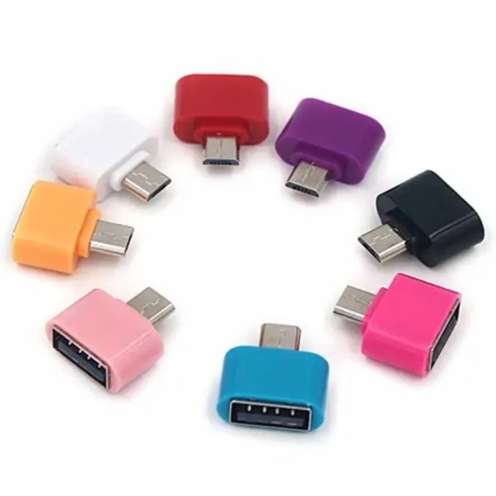 Adaptador OTG V8 Micro USB Compacto - Vista 1