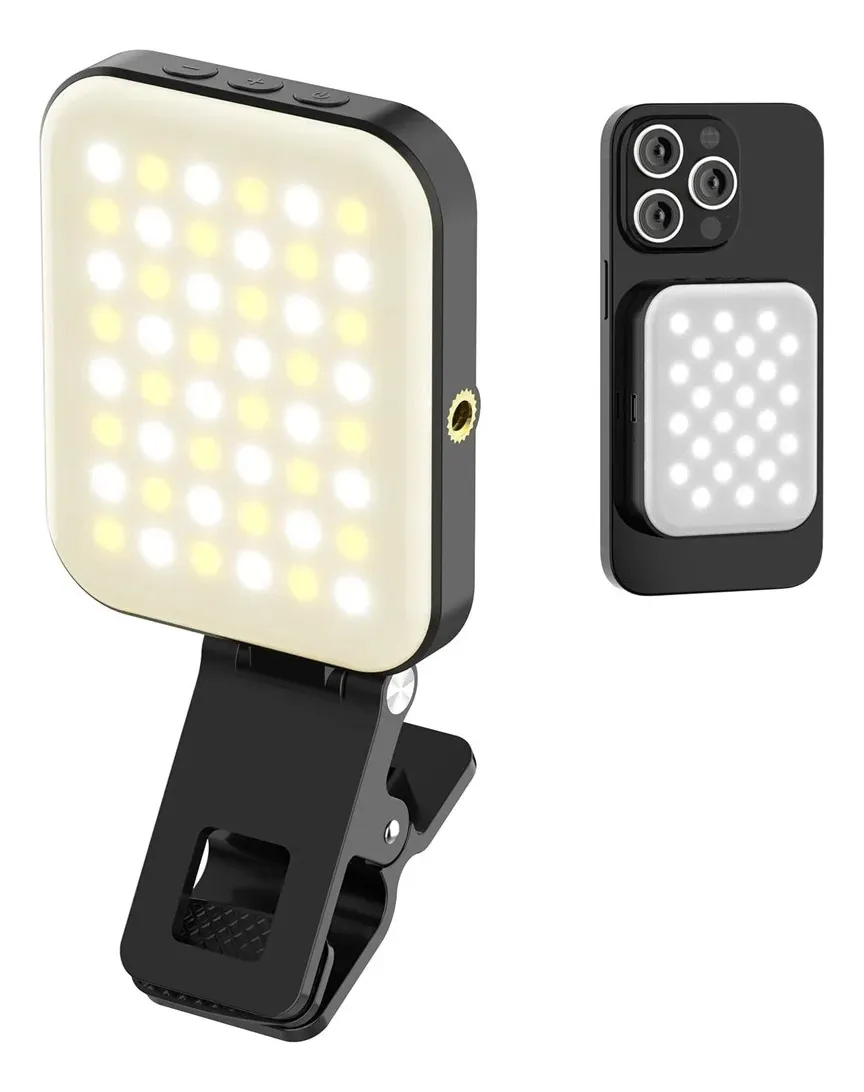 Luz led para celular w80 tres tonos