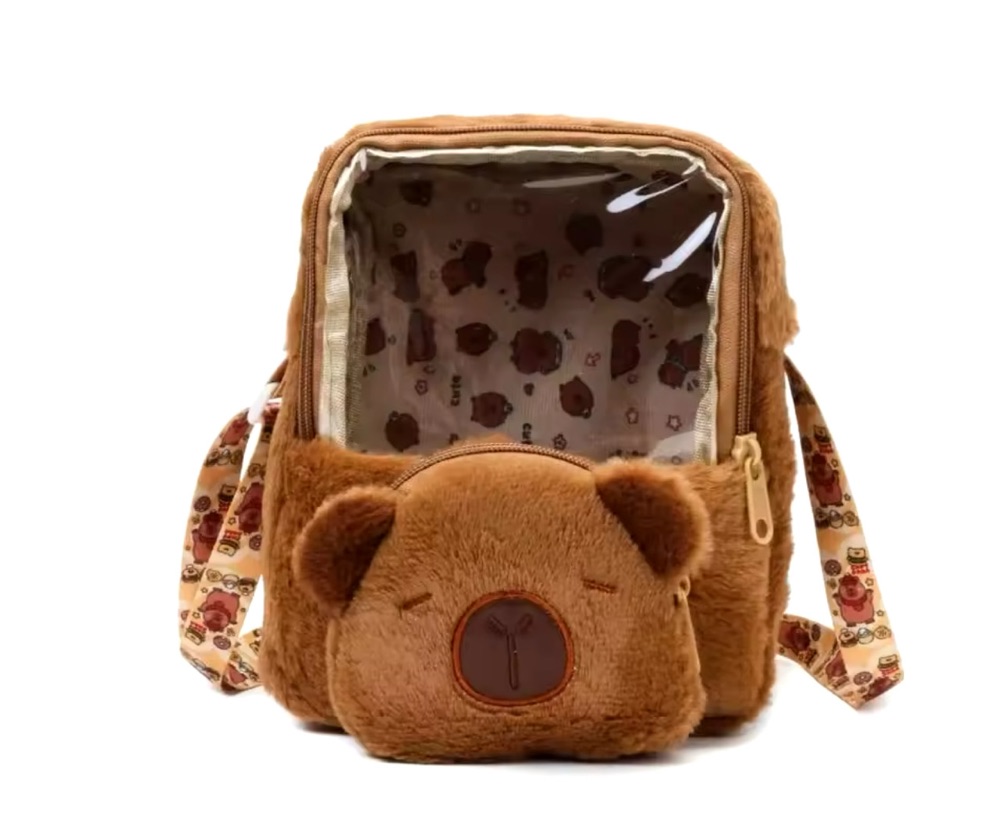 Lonchera Capybara Peluche