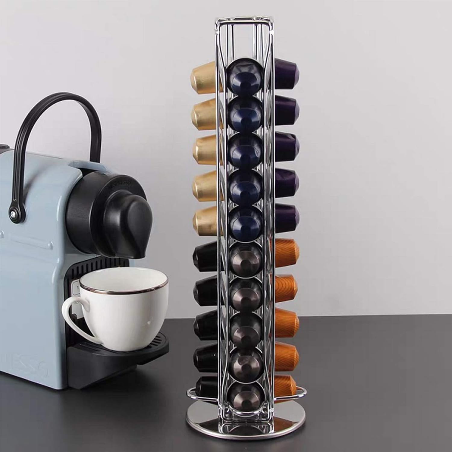 Organizador de capsulas de cafe