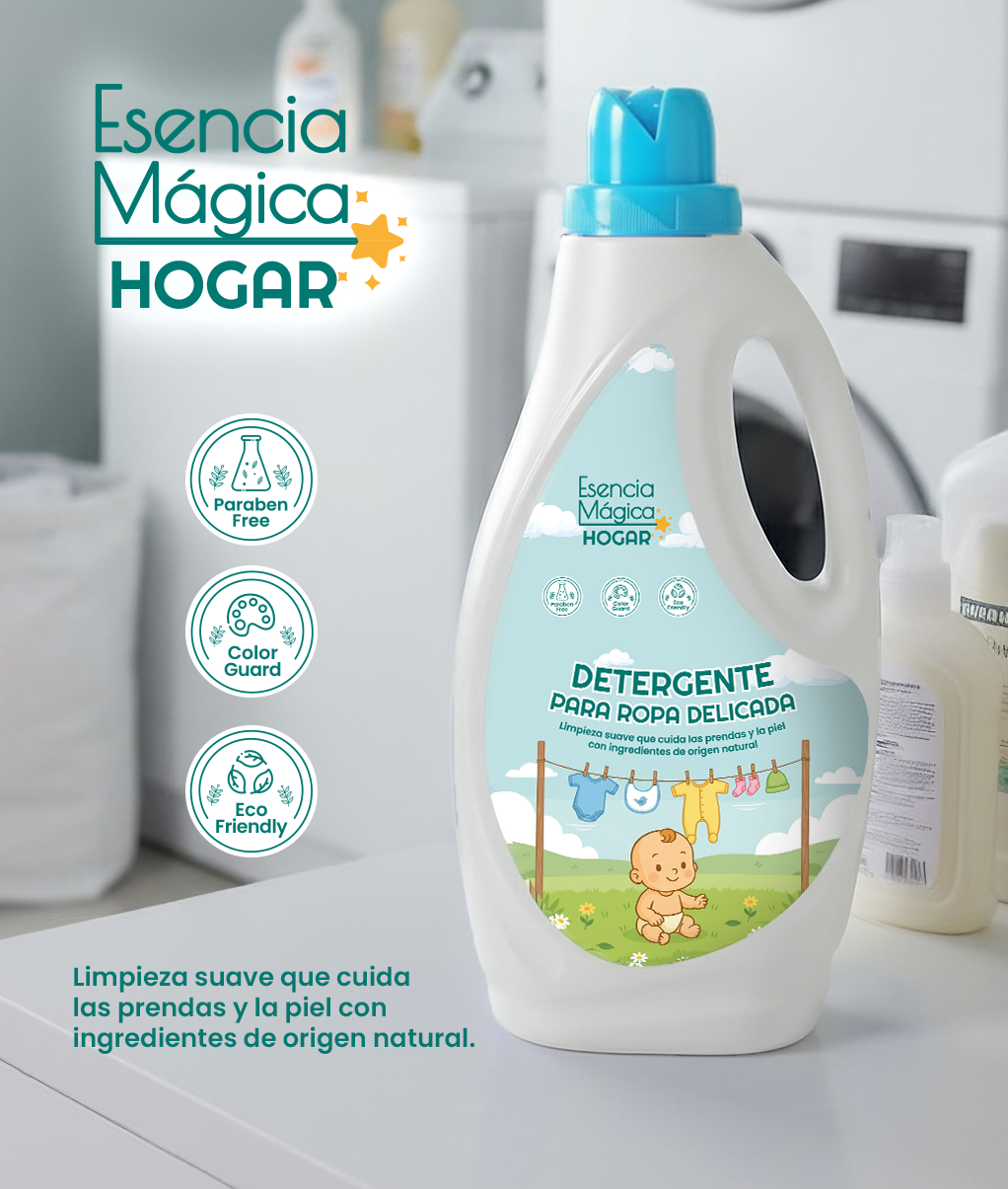 Detergente Hipoalergénico Ropa Delicada