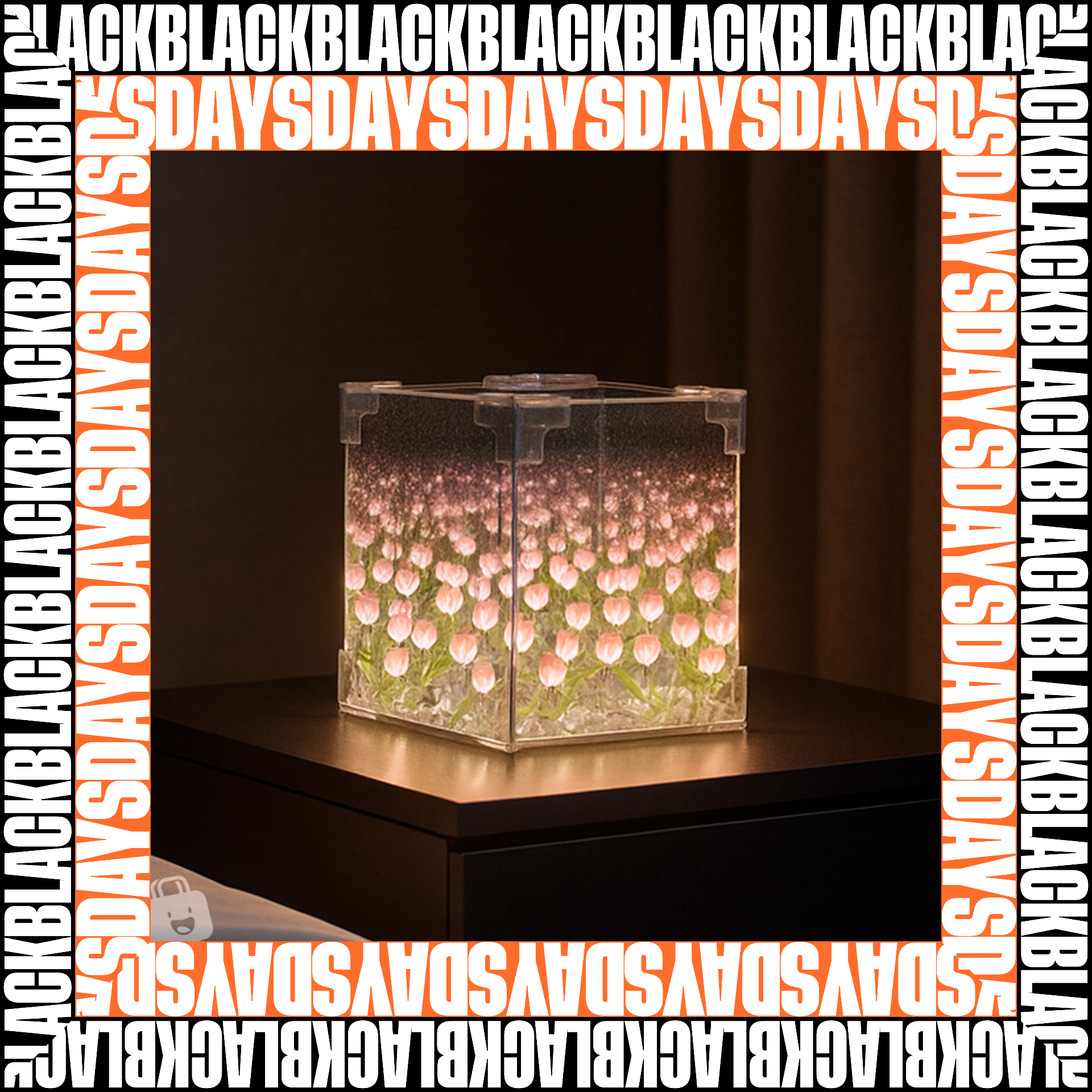 ✨ Lámpara de Tulipanes Black Days - Ilumina tu hogar con estilo! 🌷