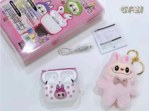 Combo audifonos y labubu GT-21
