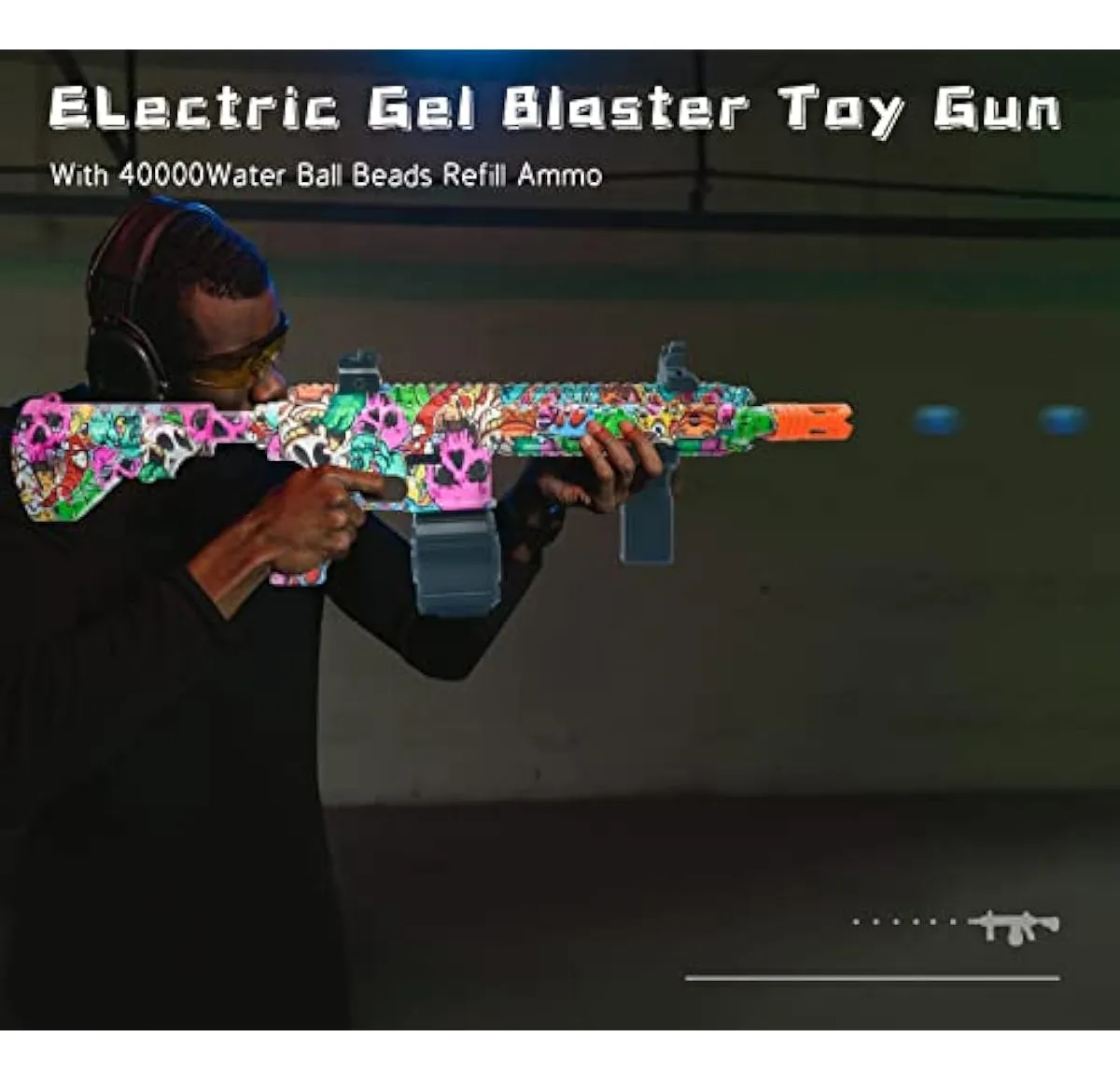 🚀 Pistola Gel Automática M416 Black Days - ¡Diversión sin fin! 6