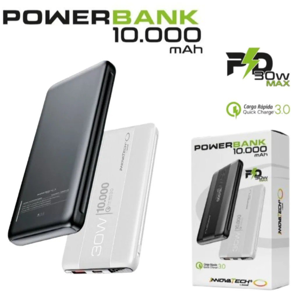 Power Bank Bateria Portatil 10000 Mah