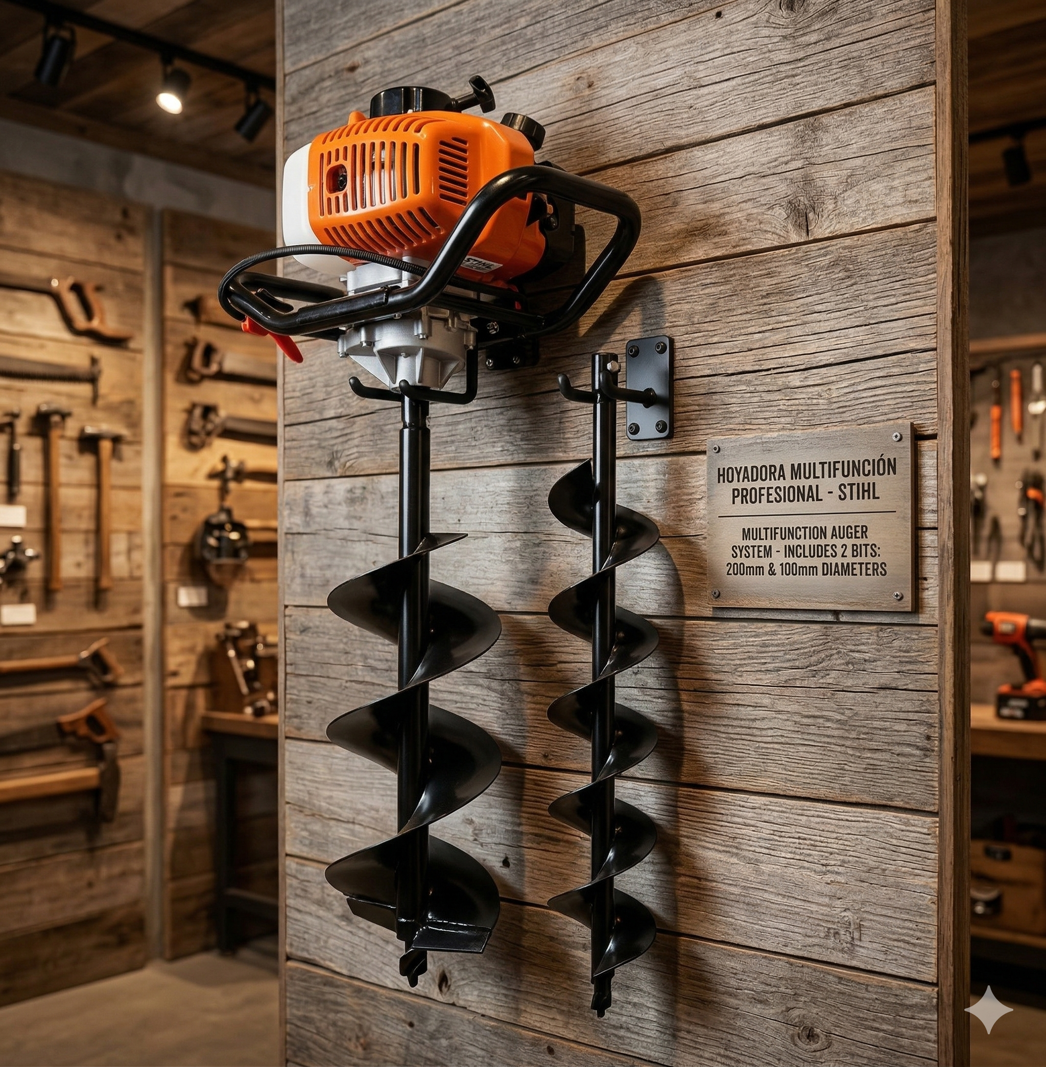 HOYADORA + 2 BROCAS DE 15X80 Y 20X80