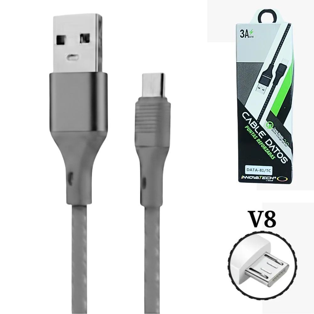 Cable De Datos Carga Rapida V8  Data-81