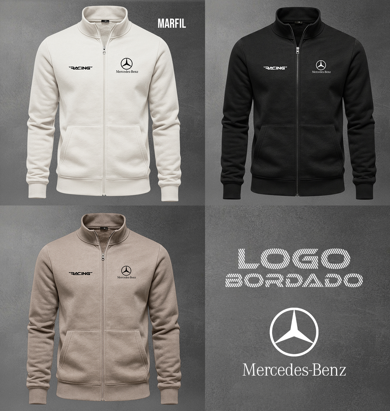 BUZO CUELLO ALTO CARRO MERCEDES BENZ - Vista 1