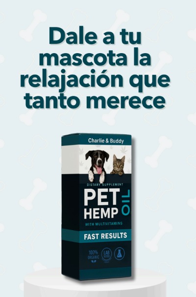 producto natural para perro Pet Hemp Oil