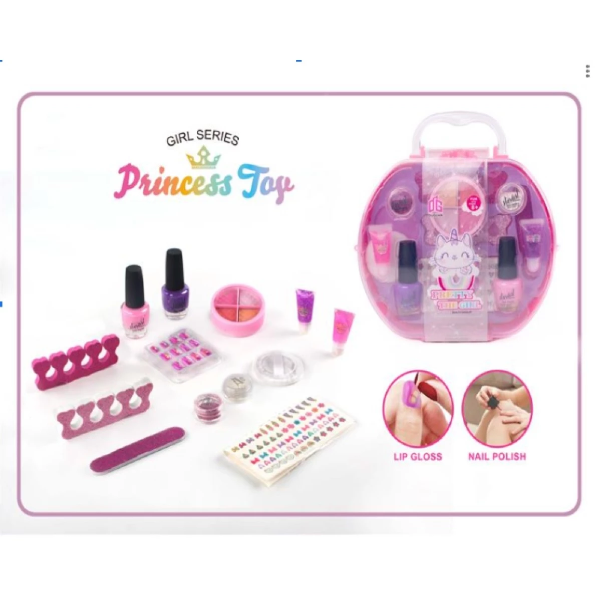ESTUCHE PRINCESS TOY ESMALTES