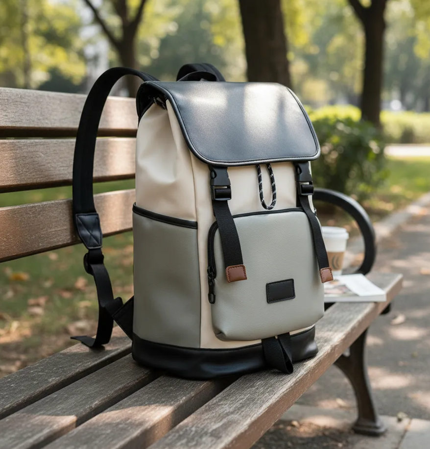 BOLSO TEMPORADA ESCOLAR CUERO VINTAGE DISEÑO