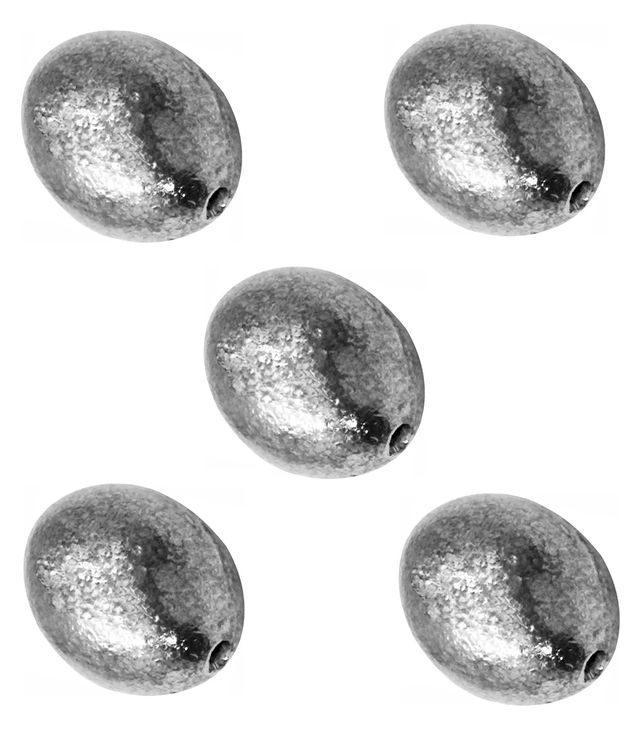 Plomadas De Pesca 3/8 Paquete X6 Unidade