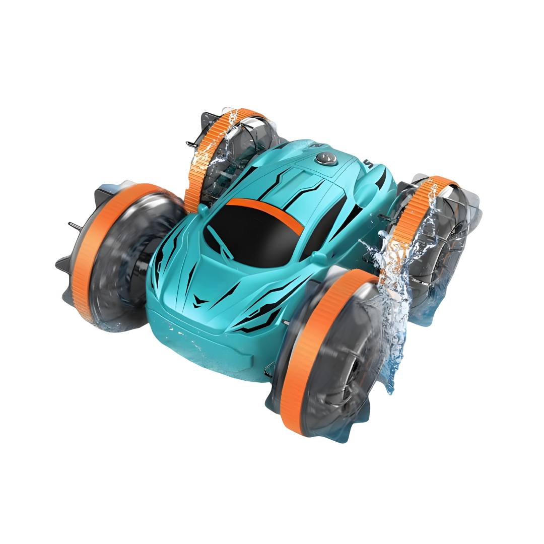 ¡Juguete Carro CR Acrobático 360 Azul 🚗✨ - Diversión sin límites!