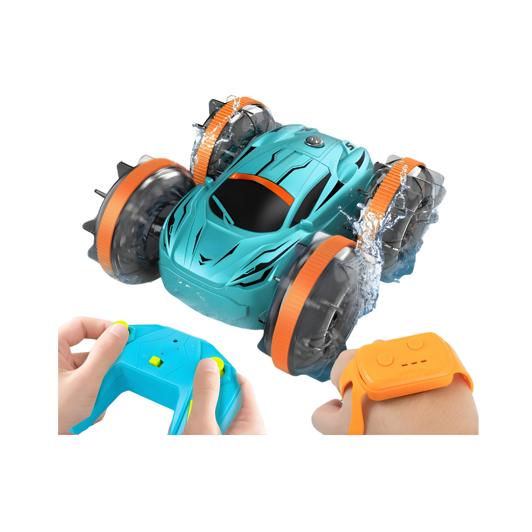 ¡Juguete Carro CR Acrobático 360 Azul 🚗✨ - Diversión sin límites! 2