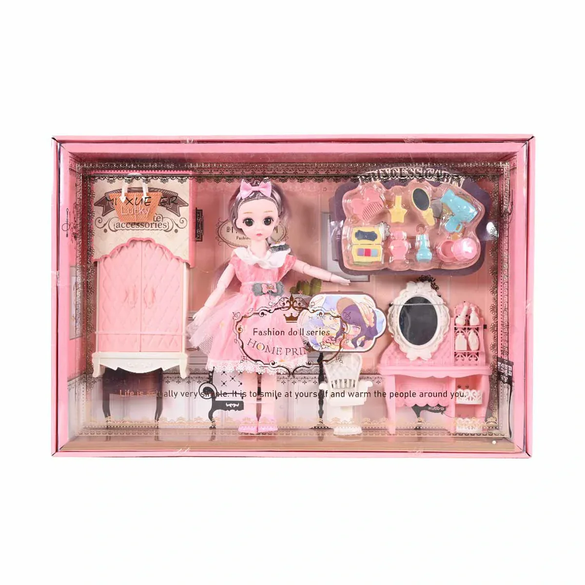 MUÑECA CON ACCESORIOS