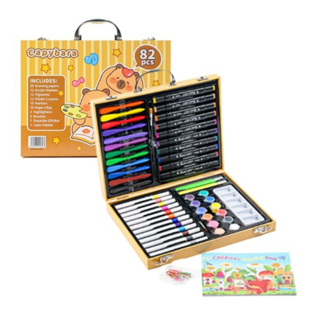 SET DE ARTE kapibara 82PCS