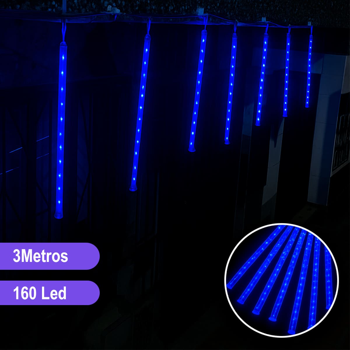 Luces Led Lágrima 3M Meteoro 2306 - Vista 1