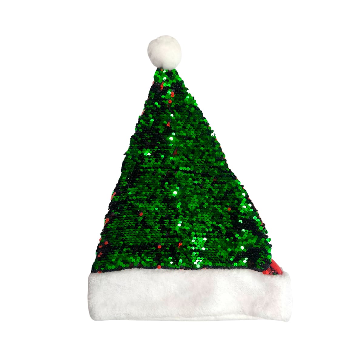 Vista 11 de Gorro Navideño de Lentejuelas GNLRV01 - Cantidad: x3