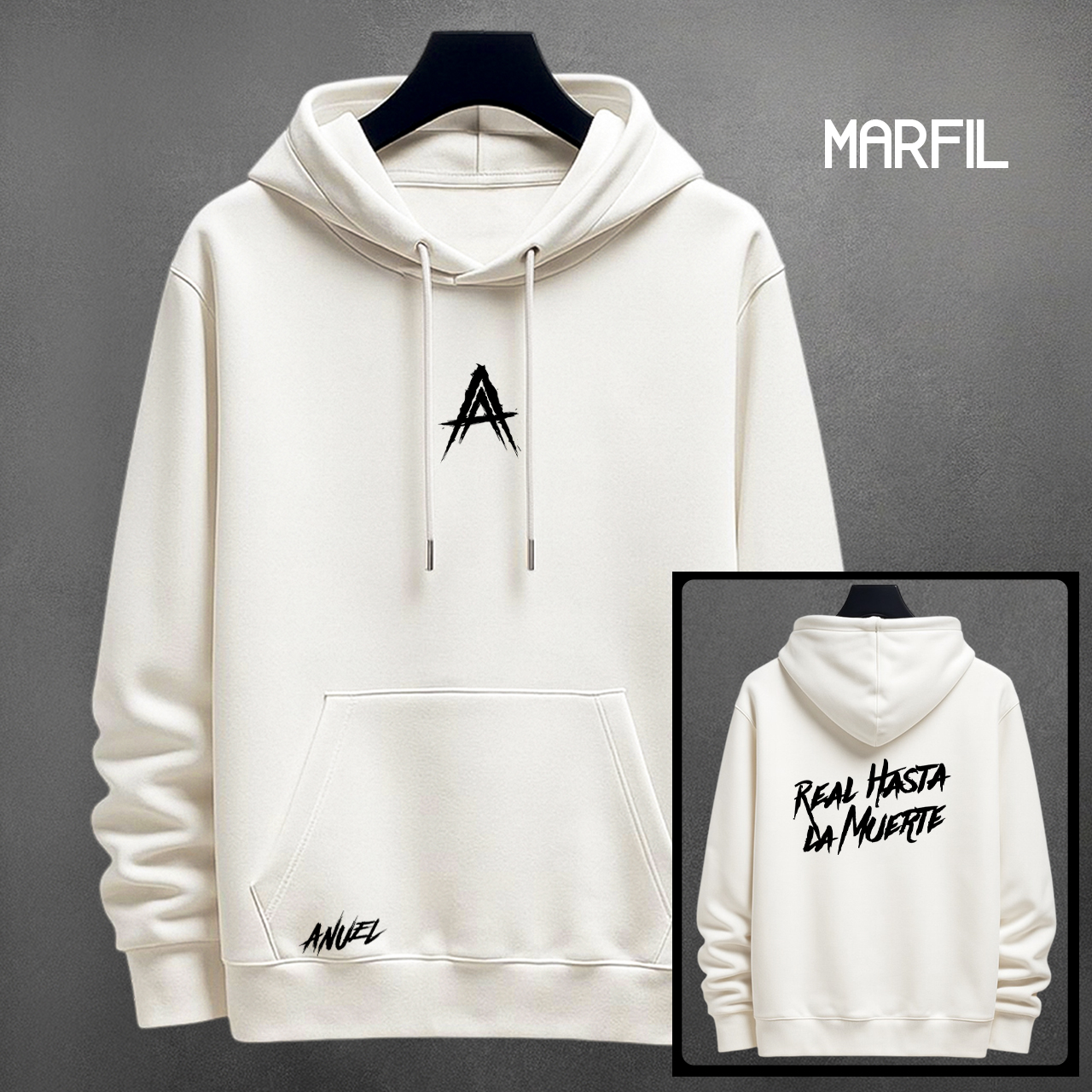 BUZO MUSICA ANUEL AA ESTAMPADO - Vista 1