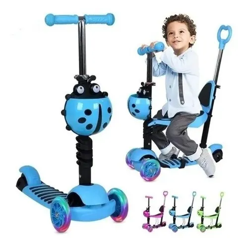 PATINETA INFANTIL LADYBUG 5EN1 GENERO