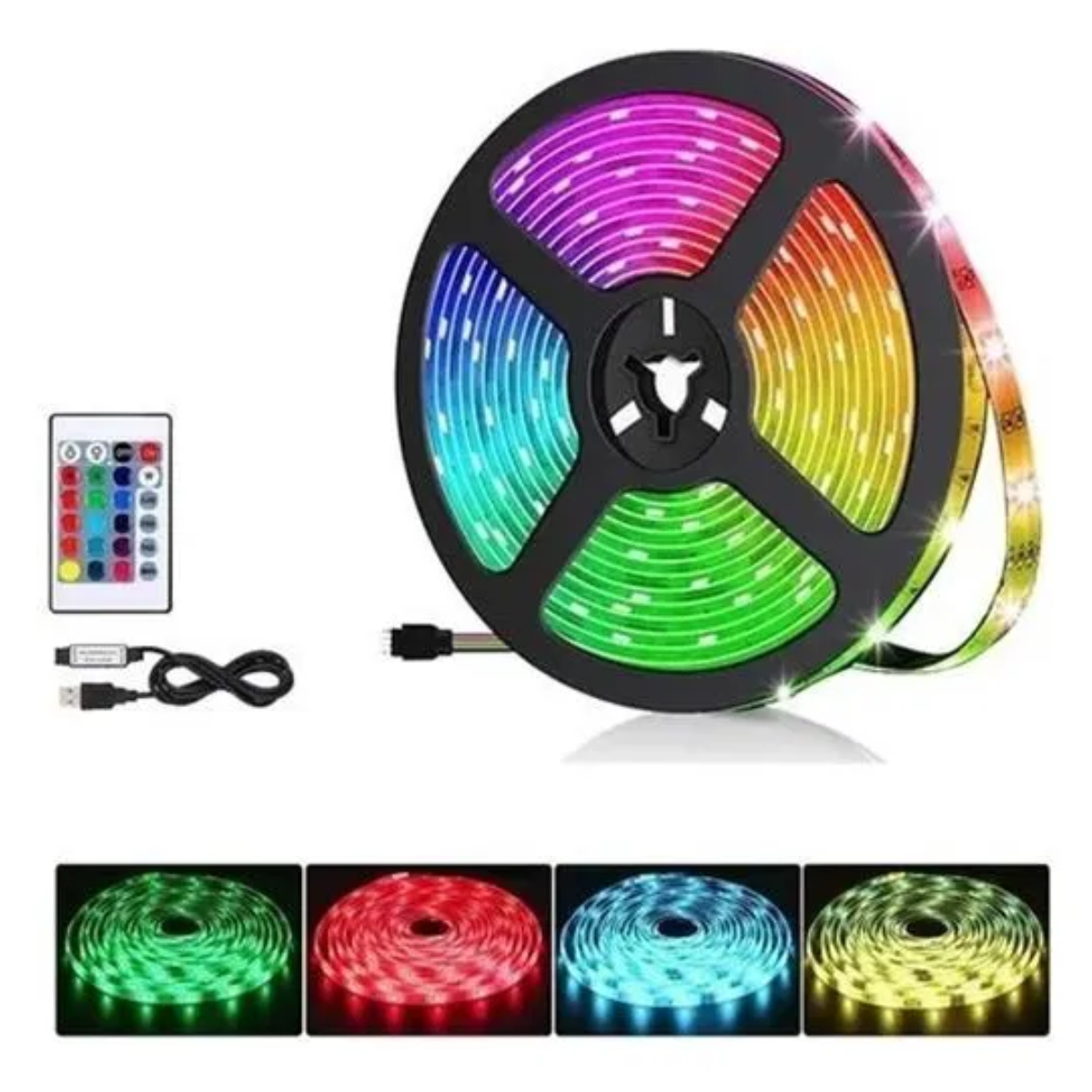 Tira De Luz Led Usb 2m 60 Led