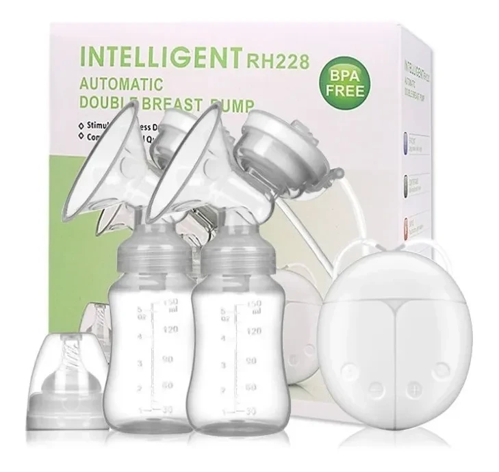 EXTRACTOR DOBLE LECHE MATERNA ELECTRICO