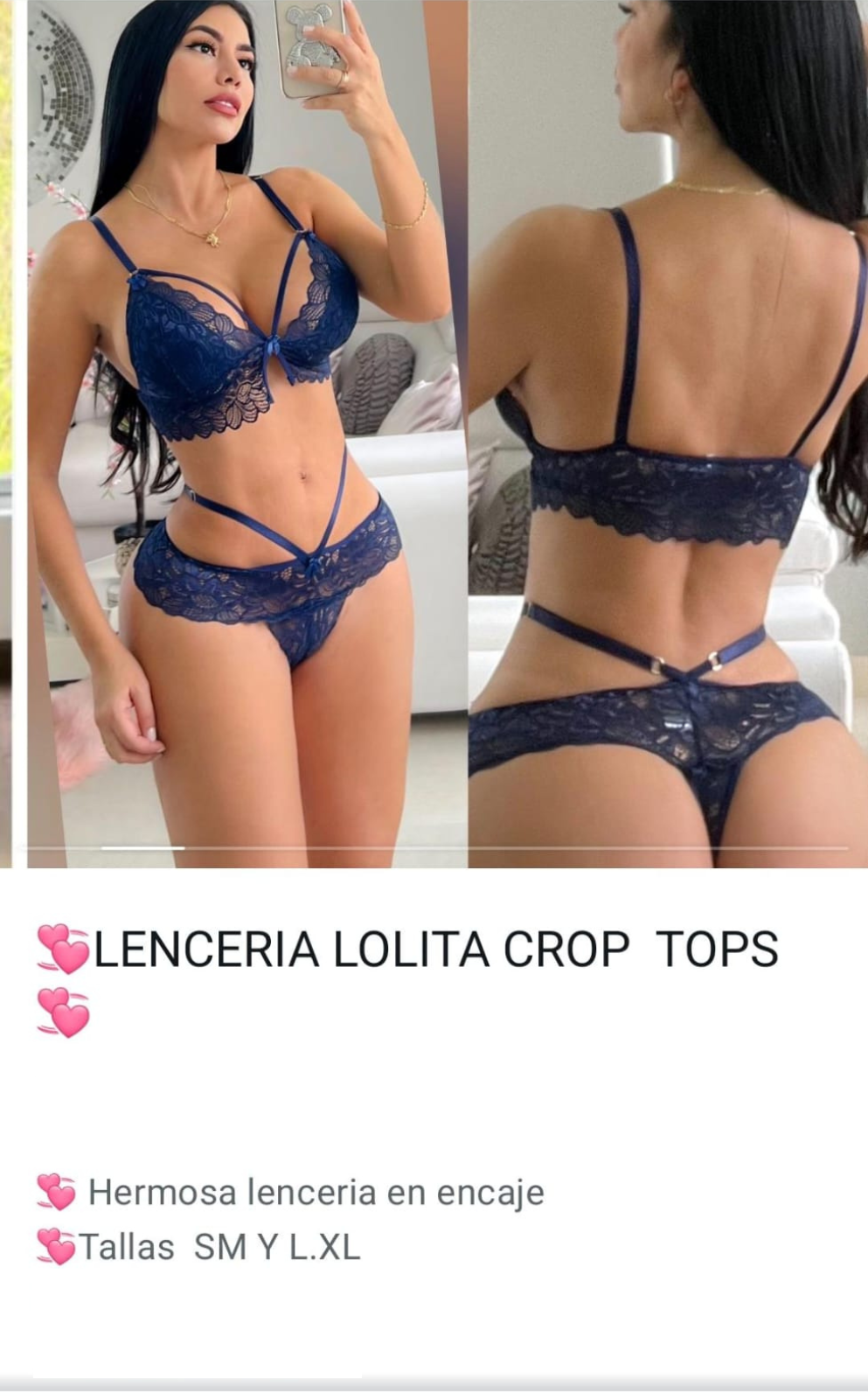 LENCERIA LOLITA EN ENCAJE - Vista 1