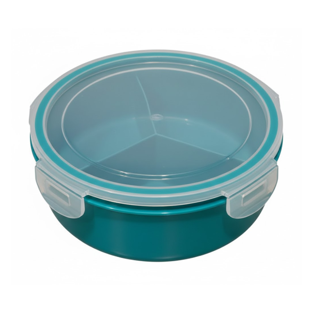 Portacomidas Hermetico Circular Comparti - Vista 1