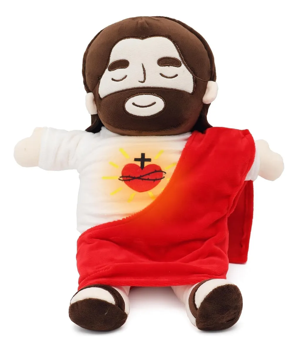 Peluche de Jesus que respira