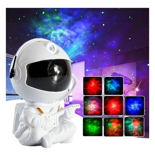 LAMPARA ASTRONAUTA PROYECTOR DE ESTRELLA