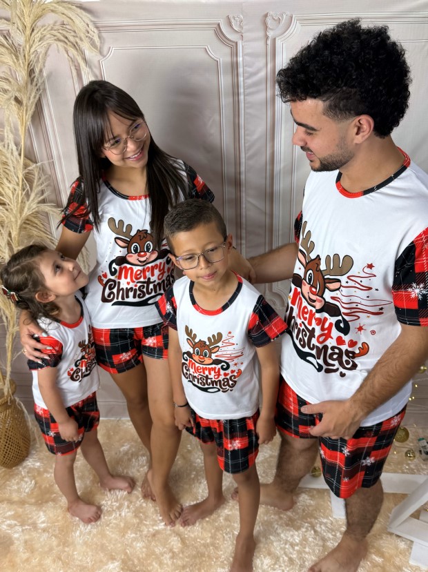 PIJAMA NAVIDEÑA FAMILIAR - Vista 1