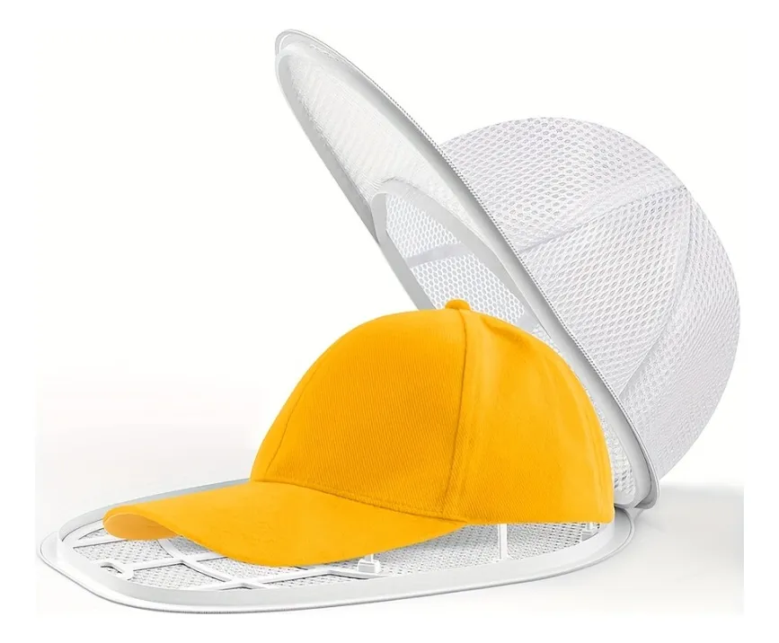 Lavadora de Gorras con Malla Protectora