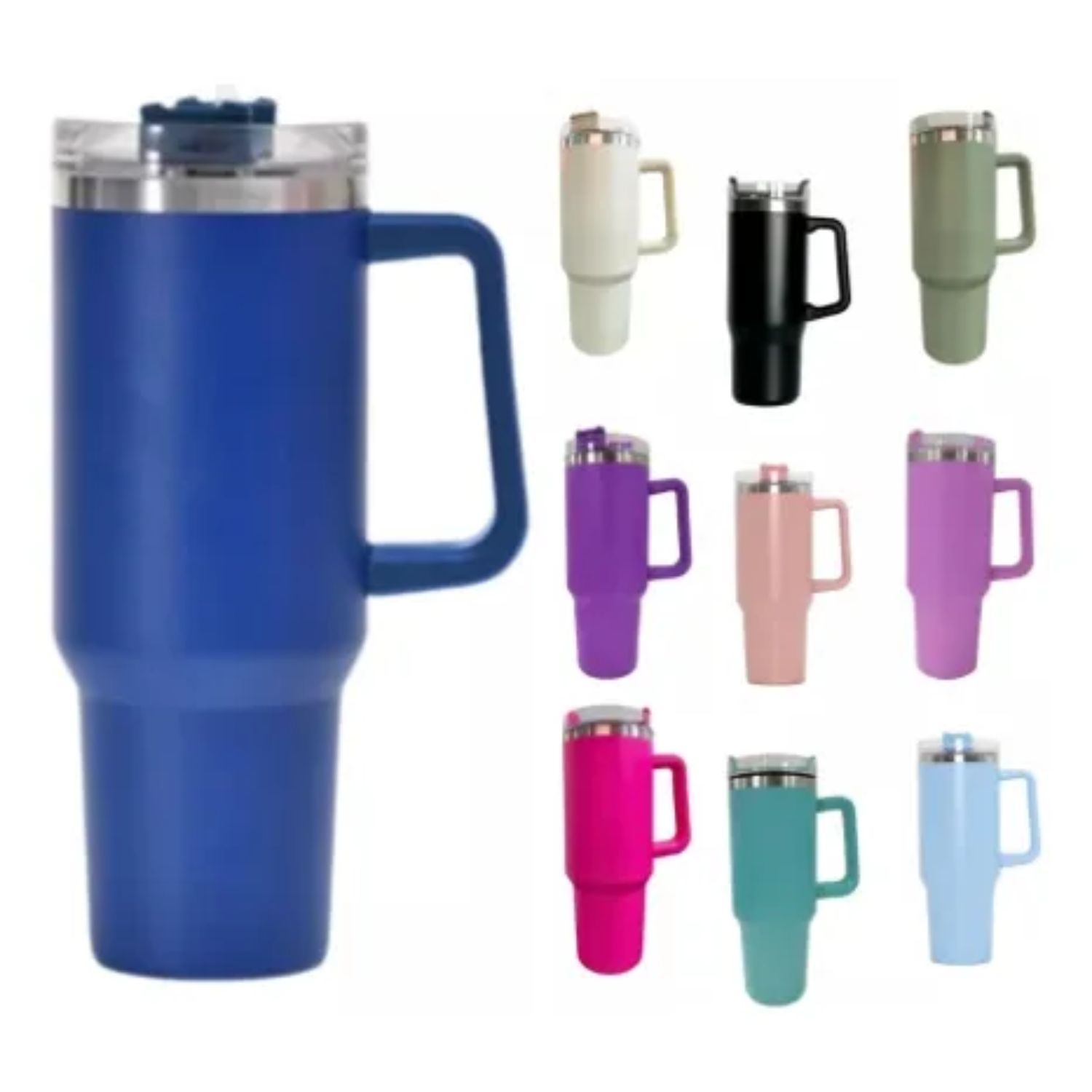 Termo Botella Termica Vaso Con Pitillo E