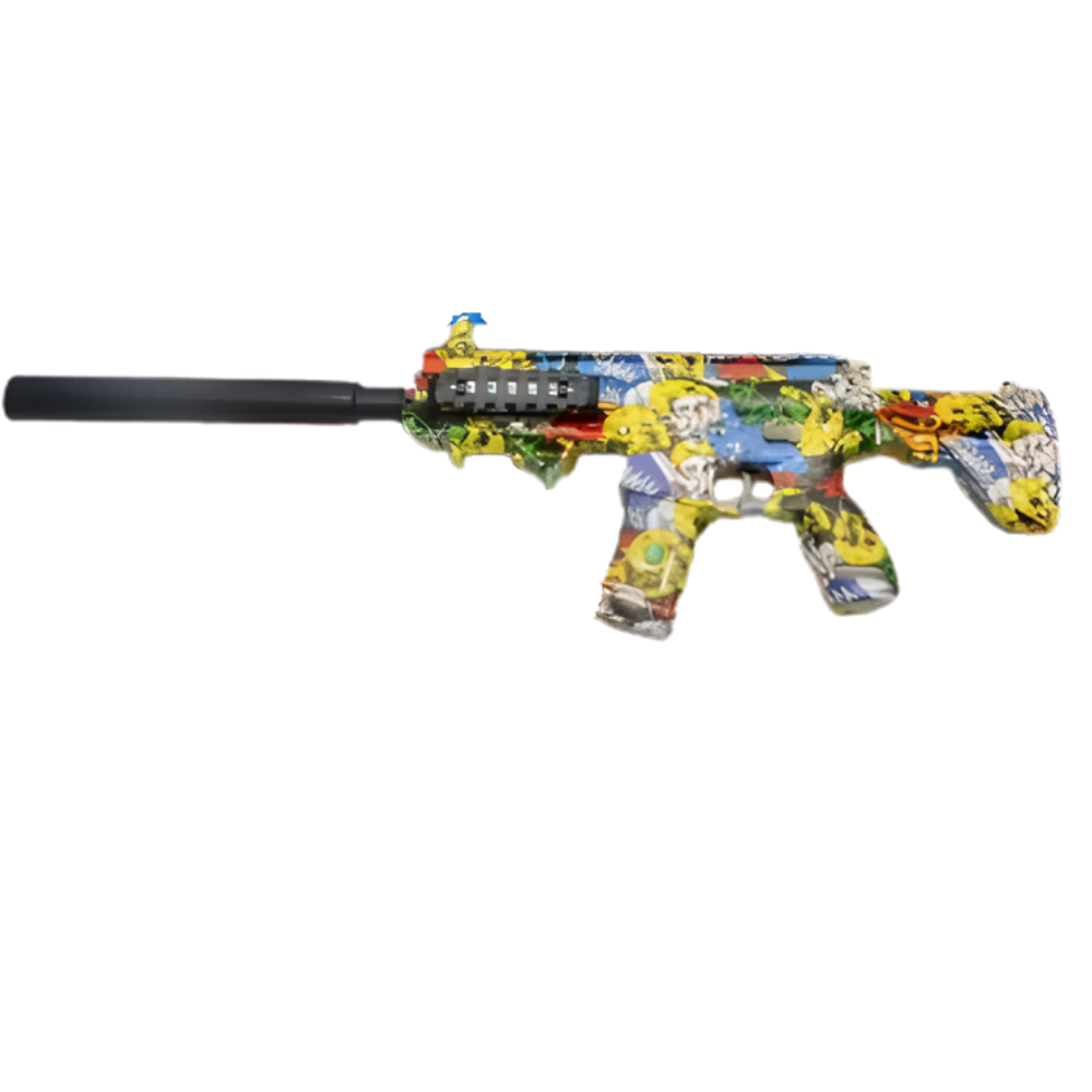 ¡Dispara a la diversión! 🎯 Rifle Juguete M416 Eléctrico Gelxshot 3