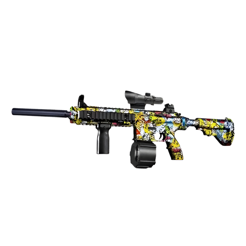 ¡Dispara a la diversión! 🎯 Rifle Juguete M416 Eléctrico Gelxshot 2