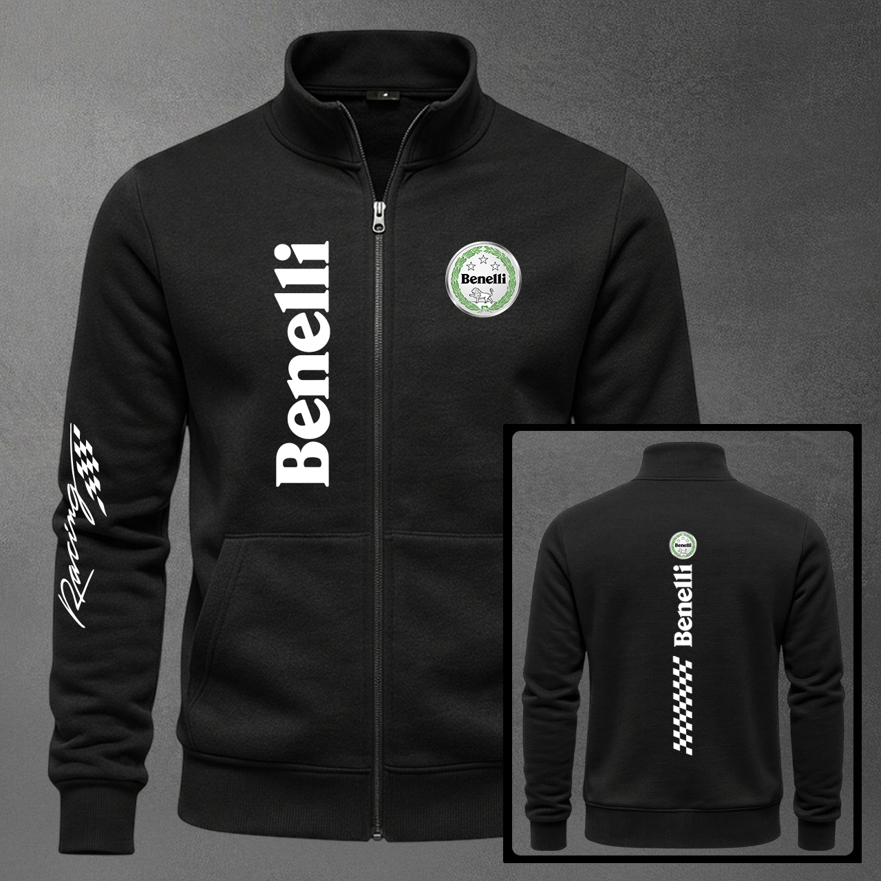 BUZO CUELLO ALTO MOTO BENELLI - Vista 1