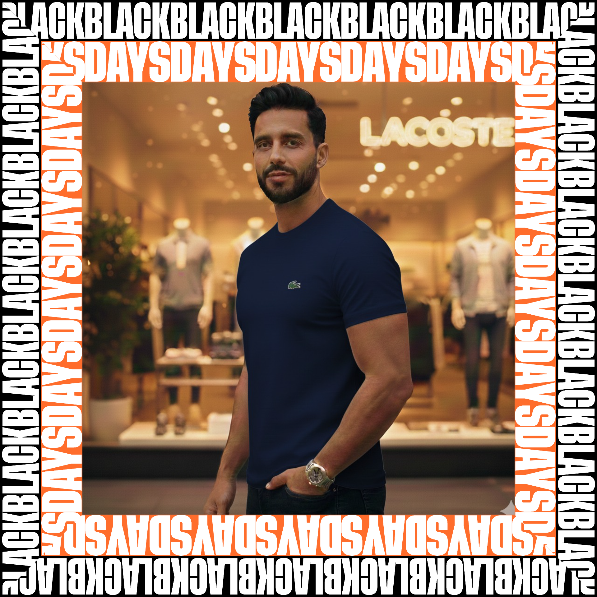 CAMISETA LACOSTE TELA FRIA - Vista 1