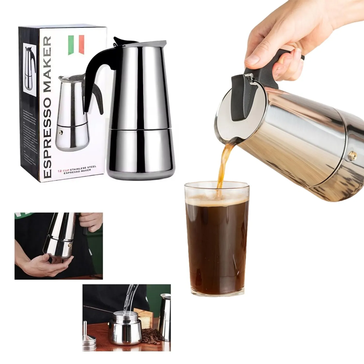 Cafetera Express de 12 Tazas