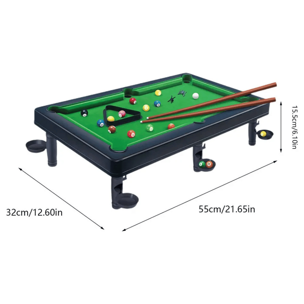 🎱 Mesa Miniatura Snooker Pool - ¡Diversión Asegurada en Casa! 🎉 3