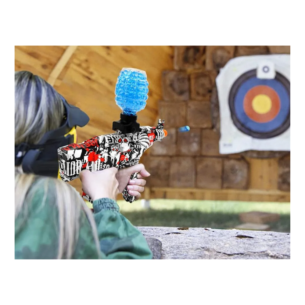 🔥 Pistola Juguete Hidrogel AK47 Rifle - ¡Diversión Acuática Sin Límites! 🌊 3