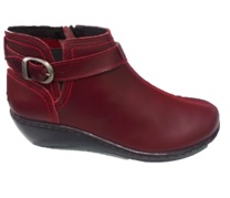 Botas confort dama en cuero - Vista 1