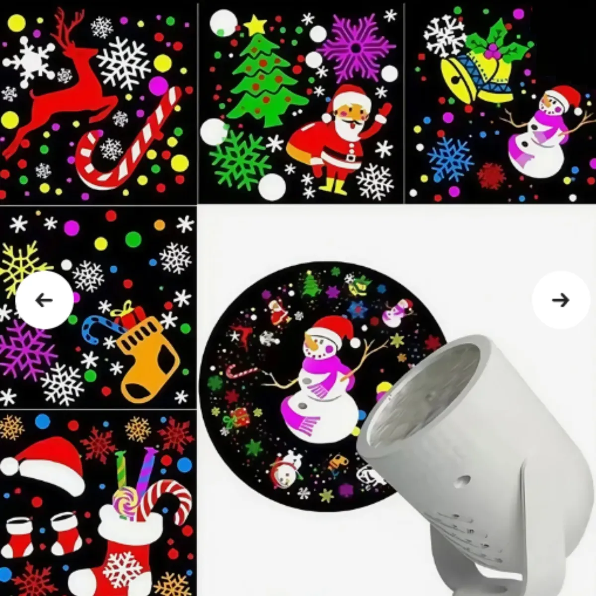 PROYECTOR DE IMAGENES DE NAVIDAD