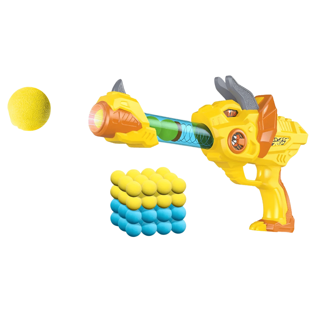 ¡Diviértete con la Pistola Lanzabolas Dinosaurio 🦖🎉! 2