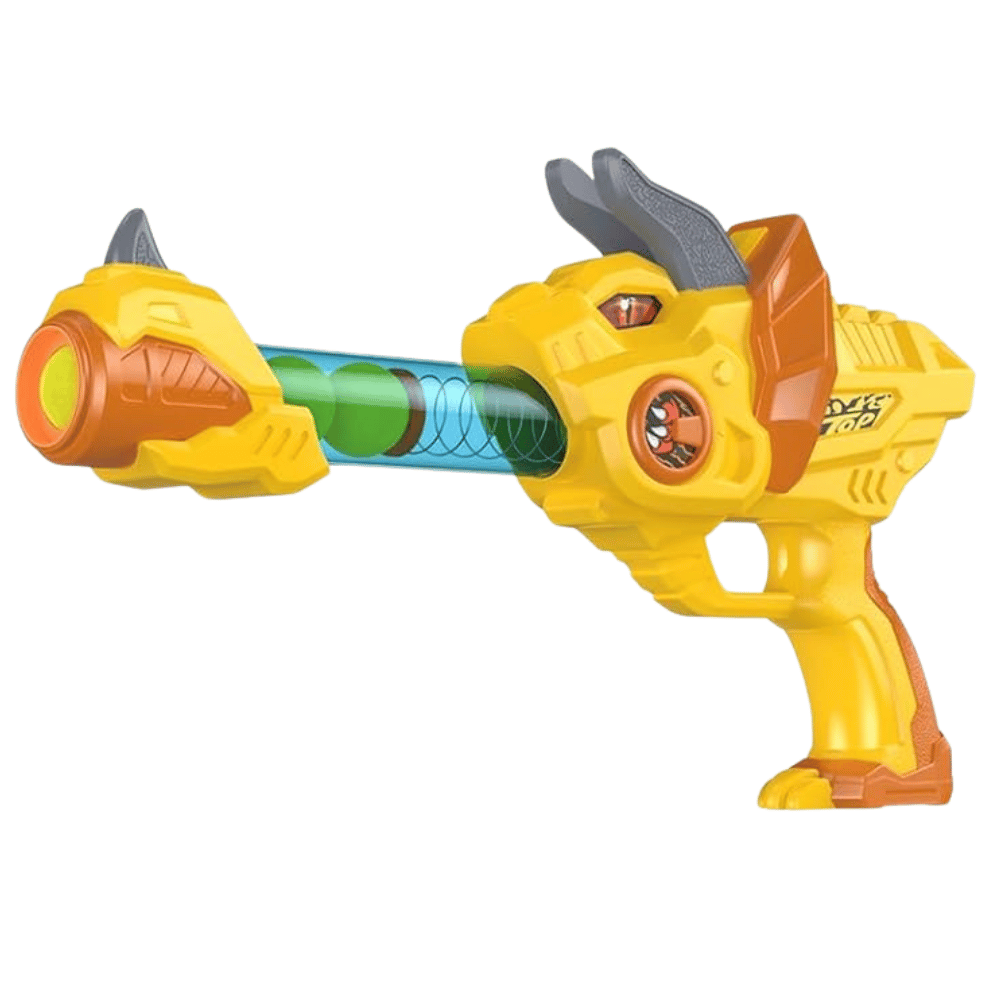 ¡Diviértete con la Pistola Lanzabolas Dinosaurio 🦖🎉!